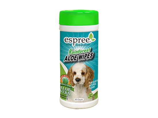 Фото - повседневная косметика ESPREE (Эспри) Rainforest Wipes - Влажные салфетки от неприятного запаха для собак, 50 шт