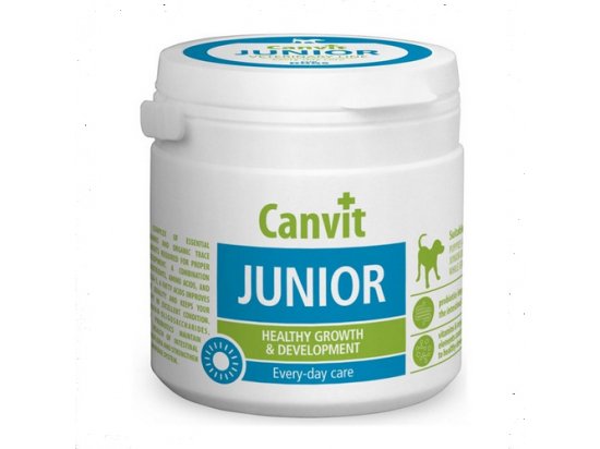 Фото - вітаміни та мінерали Сanvit Junior (Юніор) добавка для цуценят та молодих собак