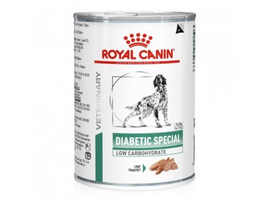 Фото - ветеринарні корми Royal Canin DIABETIC лікувальний вологий корм для собак при цукровому діабеті