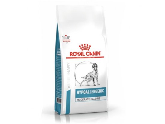 Фото - ветеринарные корма Royal Canin HYPOALLERGENIC MODERATE CALORIE - гипоаллергенный низкокалорийный корм для собак