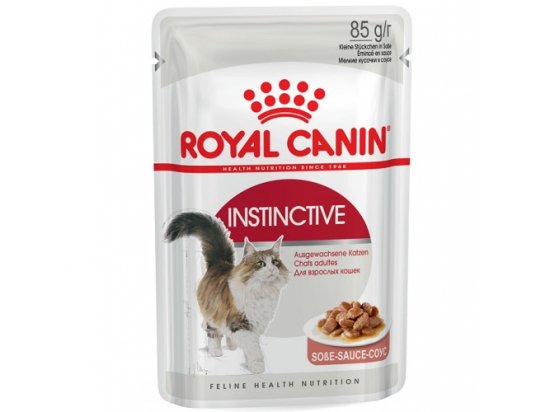 Royal Canin INSTINCTIVE in GRAVY консервы для кошек (кусочки в соусе)