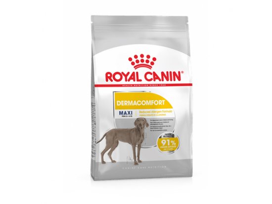 Фото - сухий корм Royal Canin MAXI DERMACOMFORT корм для собак із чутливою шкірою (від 26 до 44 кг)