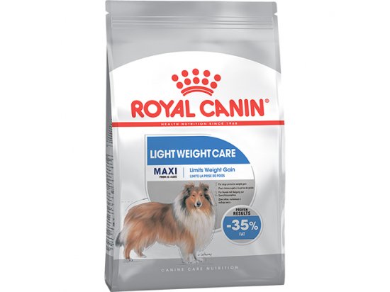 Фото - сухий корм Royal Canin MAXI LIGHT WEIGHT CARE (ДЛЯ МАЛОАКТИВНИХ І СКЛОННИХ ДО ОЖИРЕННЯ) корм для собак великих порід