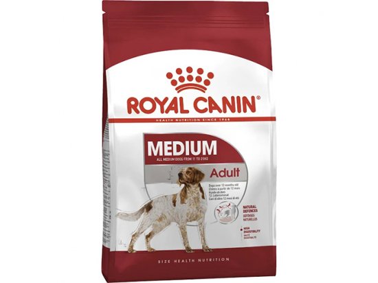 Royal Canin MEDIUM ADULT (СОБАКИ СРЕДНИХ ПОРОД ЭДАЛТ) корм для собак от 12 месяцев