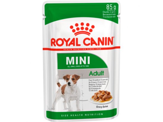 Фото - влажный корм (консервы) Royal Canin MINI ADULT влажный корм для взрослых собак мелких пород от 10 месяцев до 12 лет
