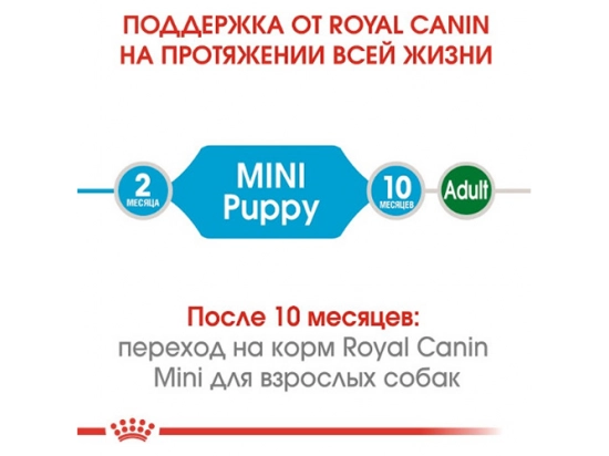Royal Canin MINI PUPPY корм для цуценят дрібних порід від 2 до 10 місяців - 6 фото