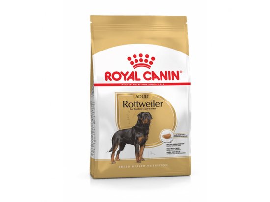 Фото - сухий корм Royal Canin ROTTWEILER ADULT (РОТВЕЙЛЕР ЕДАЛТ) корм для собак від 18 місяців