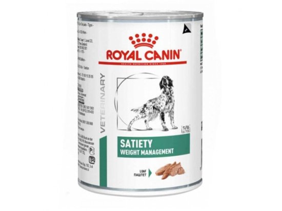 Фото - ветеринарні корми Royal Canin SATIETY WEIGHT MANAGEMENT (КОНТРОЛЬ ВАГИ) вологий лікувальний корм для собак