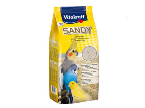 Vitakraft (Витакрафт) SANDY PLUS (САНДИ ПЛЮС) песок для всех видов птиц, 2,5 кг