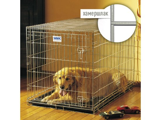 Фото - клітки, вольєри Savic DOG RESIDENCE цинкова клітка для собак, колір хамершлак