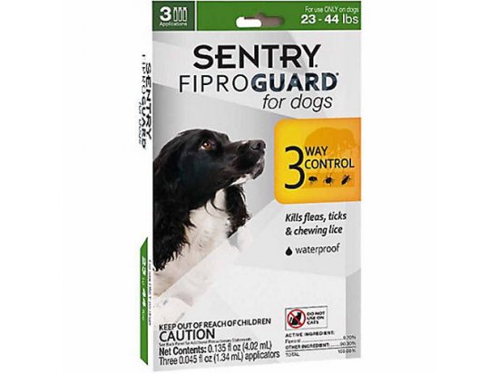 Фото - от блох и клещей Sentry FiproGuard (Фипрогард) капли от блох, клещей и вшей для собак