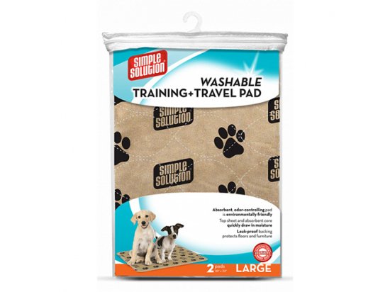 Фото - пеленки Simple Solution WASHABLE TRAINING & TRAVEL PADS пеленки многоразовые для собак