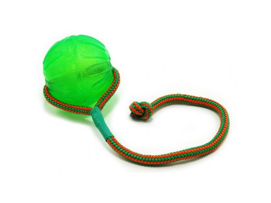 Фото - игрушки StarMark Swing & Fling Chew Ball игрушка для собак, мяч гелевый на веревке