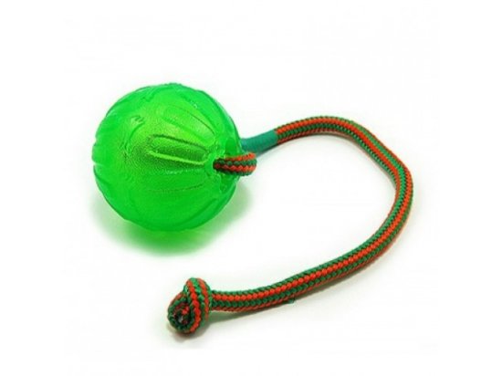 Фото - игрушки StarMark Swing & Fling Chew Ball игрушка для собак, мяч гелевый на веревке