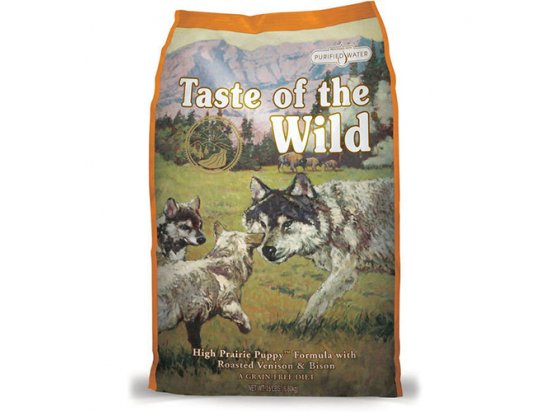 Taste of the Wild HIGH PRAIRIE PUPPY FORMULA - корм для щенков с жареной олениной и мясом бизона