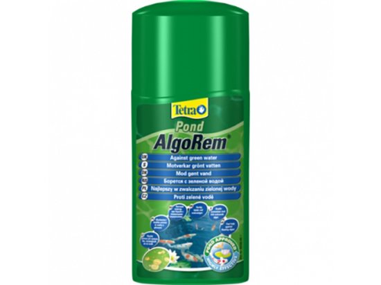 Фото - химия и лекарства Tetra POND AlgoRem - препарат для борьбы с мелкими зелеными водорослями