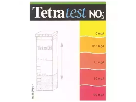 Фото - химия и лекарства Tetra (Тетра) TEST NO3 (ТЕСТ NO3 НИТРАТЫ) жидкость для аквариумов, 2x10+19 мл