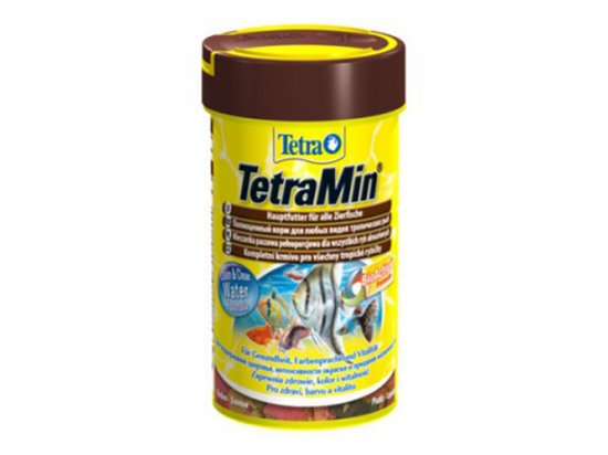 Фото - корм для рыб, рептилий TetraMin ТРОПИЧЕСКИЕ РЫБЫ ХЛОПЬЯ корм для рыб