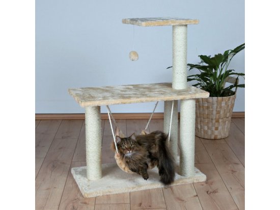 Фото - дряпалки, з будиночками Trixie Morella - дряпалка для кішок з гамаком