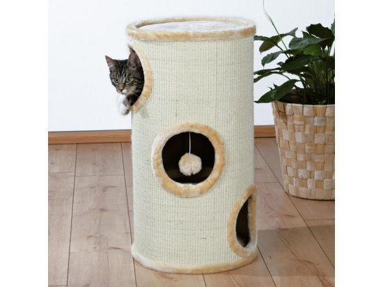 Фото - дряпалки, з будиночками Trixie Samuel Cat Tower Дряпалка-будиночок для кішки Башта