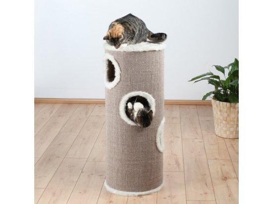 Фото - когтеточки, с домиками Trixie Cat Tower Edoardo Когтеточка-домик для кошек Башня