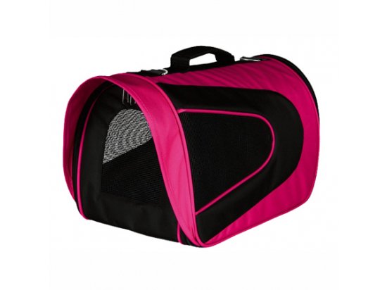 Фото - переноски, сумки, рюкзаки Trixie (Трикси) Alina Сумка-переноска для собак, черная/розовая (2896)