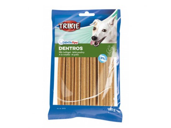 Фото - ласощі Trixie Dentros жувальні палички - ласощі для собак КУРКА
