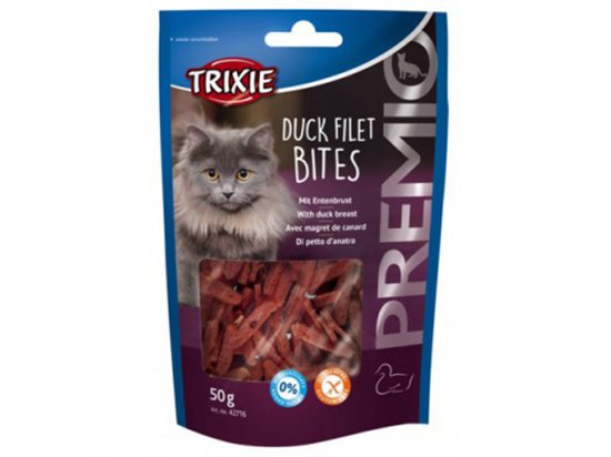 Фото - ласощі Trixie DUCK FILET BITES (КАЧИНА ГРУДКА) ласощі для котів
