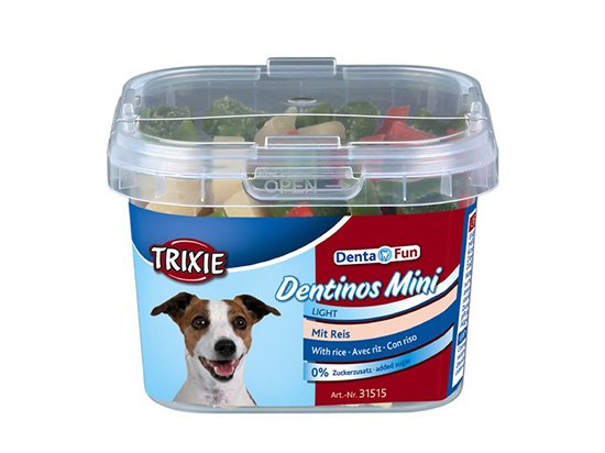 Фото - лакомства Trixie Fun Dentinos Mini - Лакомство для щенков и мелких собак с рисом