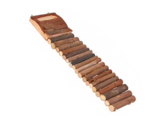 Фото - игрушки Trixie лестница деревянная для грызунов (6106)