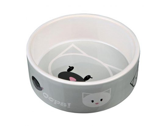 Фото - миски, напувалки, фонтани Trixie Mimi Керамічна миска Мімі для котів (24650)