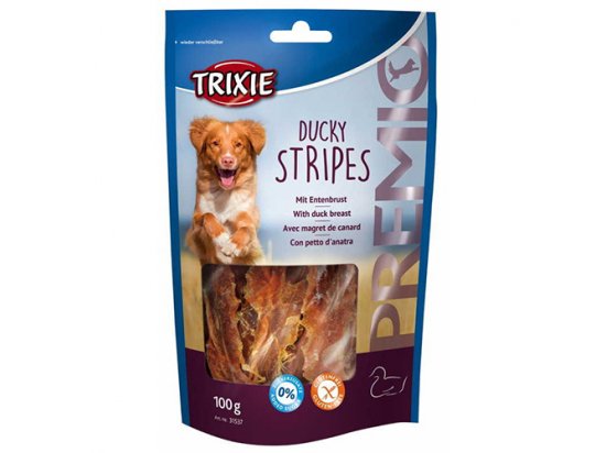 Фото - ласощі Trixie PREMIO DUCKY STRIPES (КАЧИНЕ ФІЛЕ) ласощі для собак