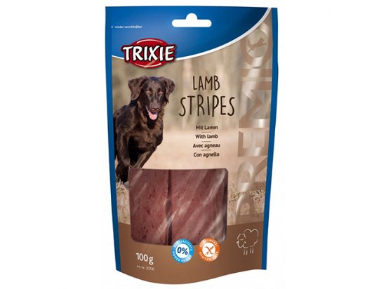 Фото - ласощі Trixie PREMIO LAMB STRIPES (ПРЕМІО ЯГНЯ філе) ласощі для собак