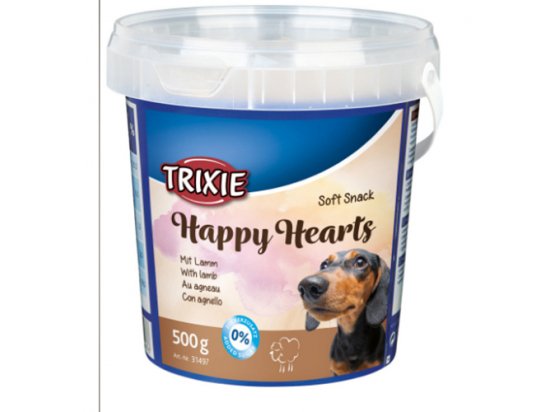Trixie Soft Snack Happy Hearts - Лакомство для собак с ягненком и рисом