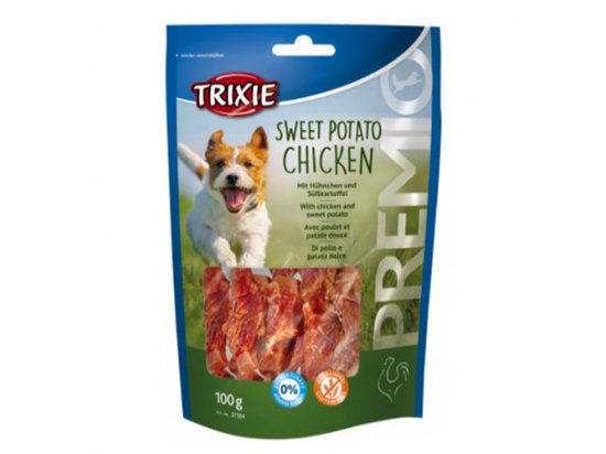 Фото - ласощі Trixie (Трикси) SWEET POTATO CHICKEN лакомство для собак с курицей и картофелем