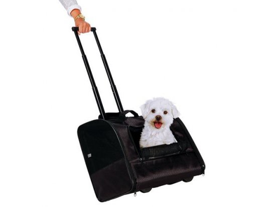 Фото - переноски, сумки, рюкзаки Trixie (Тріксі) TROLLEY ELEGANCE сумка-переноска для котів та собак, чорний (2881)