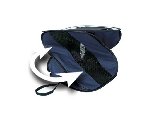 Фото - переноски, сумки, рюкзаки Trixie (Трикси) Twister Сумка транспортная складная для животных, синий