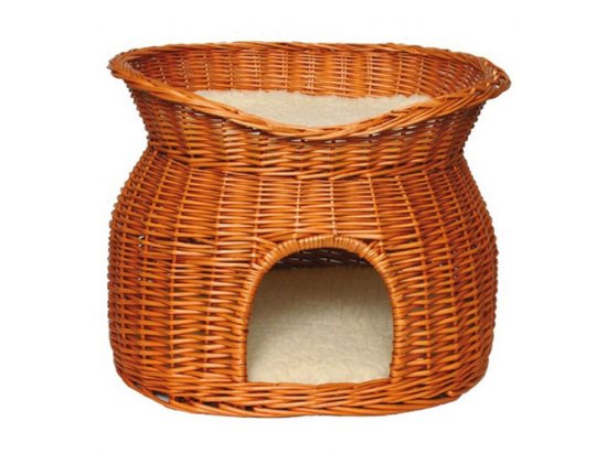 Trixie Wicker Cave - Плетеный домик для кошек коричневый (2874)