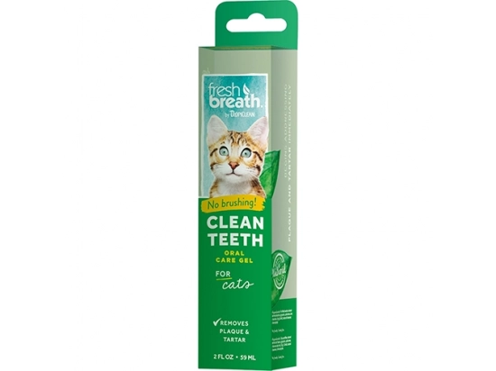 Фото - повседневная косметика Tropiclean (Тропиклин) CLEAN TEETH GEL (ЧИСТЫЕ ЗУБЫ) гель для кошек