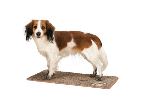 Фото - лежаки, матраси, килимки та будиночки Trixie (Трикси) DIRT-ABSORBING MAT (ГРЯЗЬ - ПОГЛОЩАЮЩИЙ) коврик для собак, коричневый (28663)