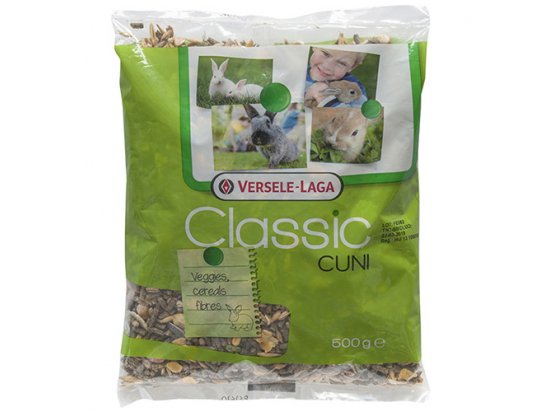 Фото - корм для гризунів Versele-Laga CLASSIC CUNI зернова суміш корм для кроликів, 0,5 кг
