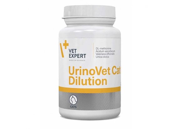 VetExpert (ВетЕксперт) URINOVET DILUTION CAT (УРІНОВЕТ ДИЛЮШН КЕТ) препарат для підтримки функцій сечової системи кішок