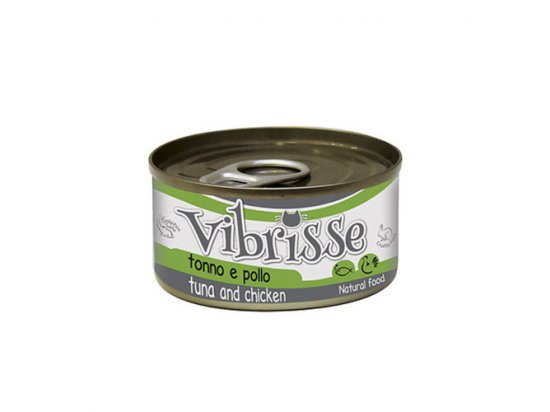 Фото - влажный корм (консервы) Vibrisse ТУНЕЦ И КУРИЦА консервы для кошек
