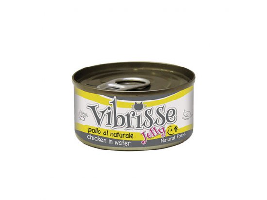 Фото - вологий корм (консерви) Vibrisse Jelly КУРКА В ЖЕЛЕ консерви для котів