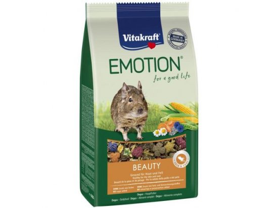 Фото - корм для грызунов Vitakraft Emotion Beauty Selection корм для дегу, 600 г