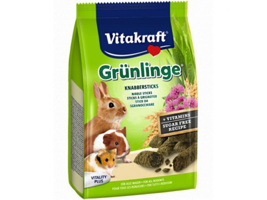 Фото - ласощі Vitakraft (Вітакрафт) GRUNLINGE (ЛЮЦЕРНА) ласощі для гризунів, 50 г