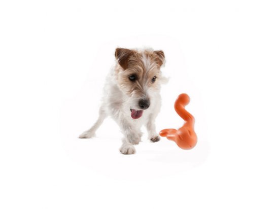 Фото - игрушки West Paw TIZZY DOG TOY игрушка-кормушка с 2-я ножками для собак БОЛЬШАЯ