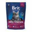 Фото - сухий корм Brit Premium Cat Adult Chicken & Chicken Liver сухий корм для кішок КУРКА та КУРЯЧА ПЕЧІНКА