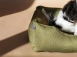 Фото - лежаки, матраси, килимки та будиночки Harley & Cho DREAMER OLIVE лежак для собак, оливковий