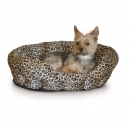Фото - лежаки, матраси, килимки та будиночки K&H Nuzzle Nest лежак, що самозігрівається, для собак і котів